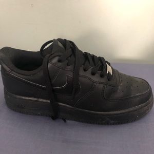Men’s Black Nike Air Force 1’s